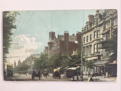 1907 colourised postcard - 1907,