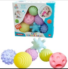 6Pcs Textured Multi Ball Set