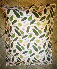 RUCOMFY Beanbag Kids Dinosaur Squishy Squarbie Ready Filled Washable Brand New