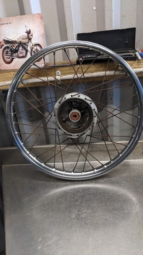 Yamaha dt175 front - yamaha, wheel