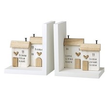 Rustic White Wooden House