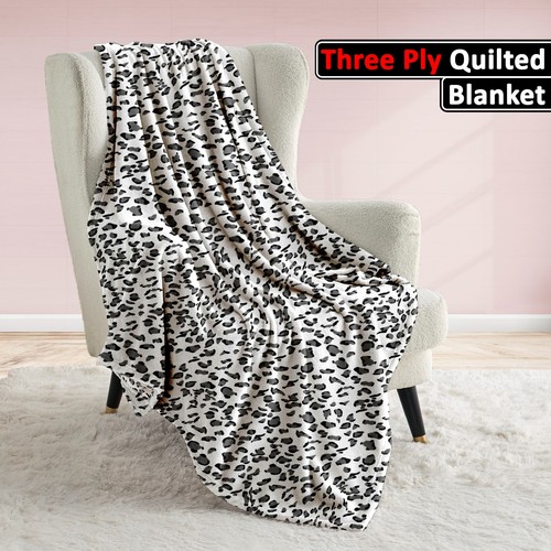 Mink fleece blanket large warm - large,