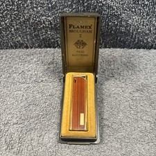 Lovely Flamex Broughham 11 Lighter Piezo Electronic in Box - No Gas, Spark works