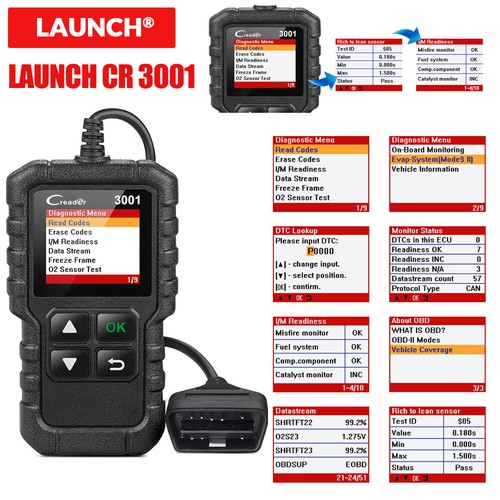 Launch car fault code - launch, reader