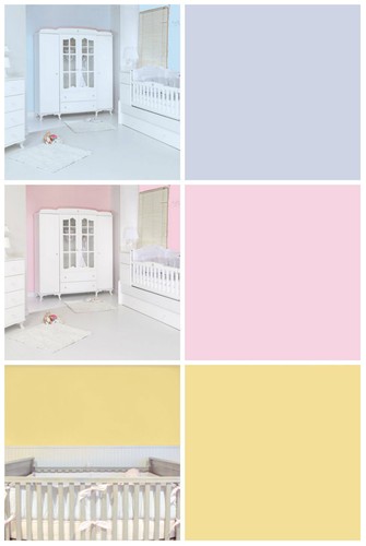 Plain nursery wallpaper - plain,