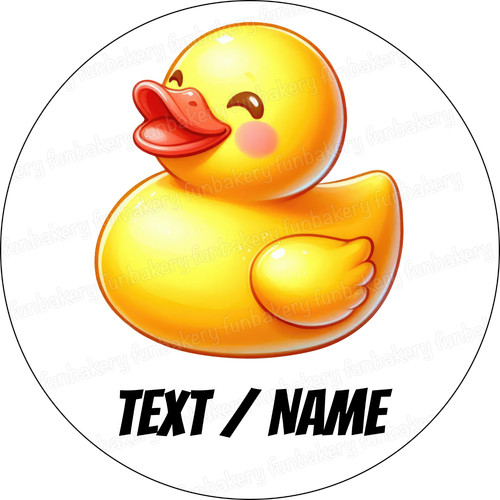 Duck duckling cake topper - duckling,