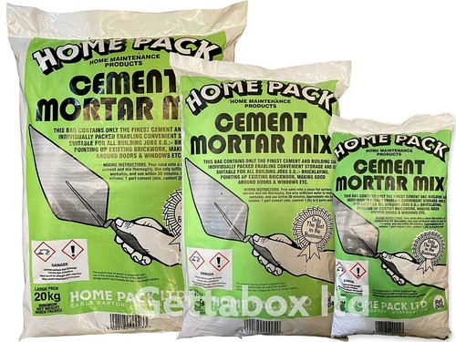 Home pack mortar - mix, cement