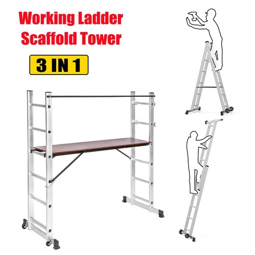 Mobile scaffold ladder - in,