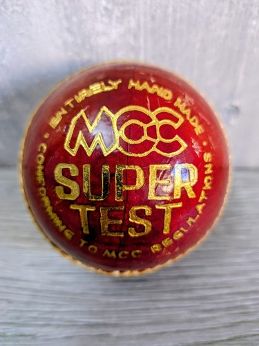 Vintage cricket ball mcc - vintage, super