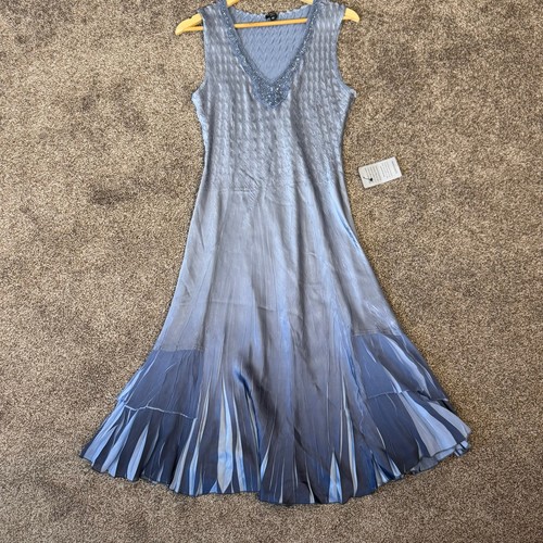 Komarov dress beaded neck - komarov,
