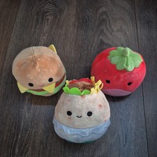 Squishmallows Flip A Mallows Bundle 5" Soft Plush Toys food