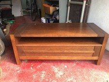 TV Unit - Solid wood, walnut tone from John Lewis