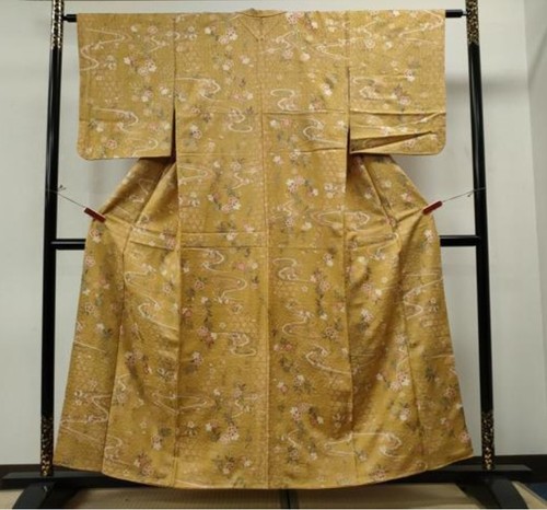 Japanese komon kimono silk - japanese,