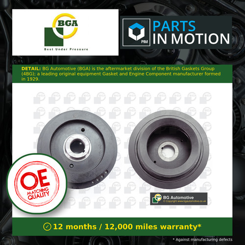 Crankshaft pulley dp6303 - pulley, bga