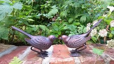 Pair of Garden Birds Figurines