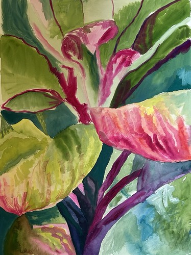 Original gouache botanical - original,