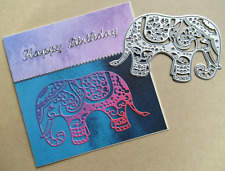 Filigree Elephant Metal Die Cutter