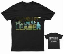 Scout Leader Silhouette Personalised T-shirt