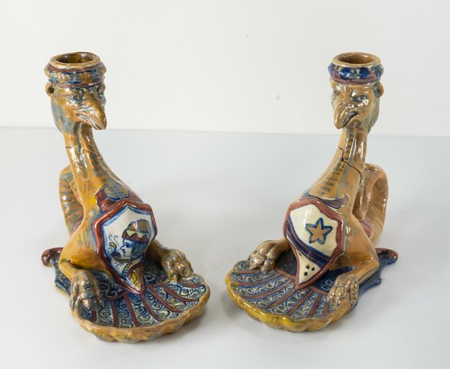 Antique italian majolica - antique,