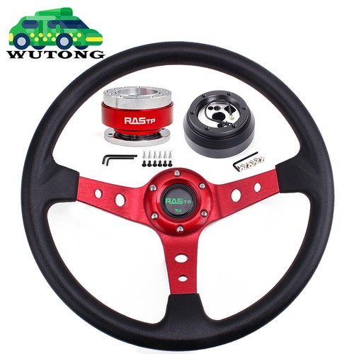 Red steering wheel quick - red,