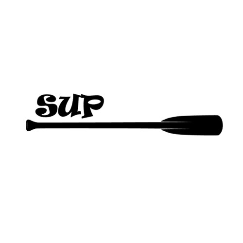 Sup paddle decal for - for, car