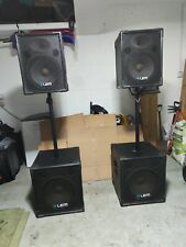 PA System - LEM LPS Active Speakers 