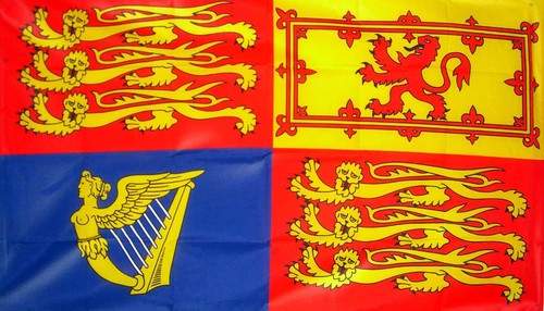 Royal standard flag x12 - royal, 18"x12"