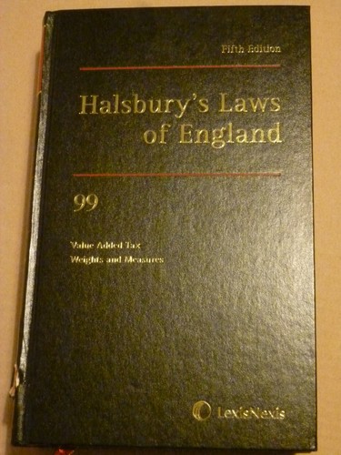 Halsbury laws england - halsbury's,