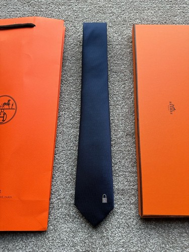 Hermès paris navy blue micro - paris,