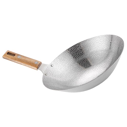 Kitchen wok pan stainless - kitchen,