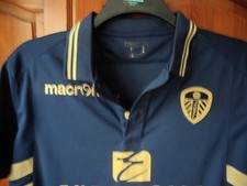 leeds utd macron polo blue sz