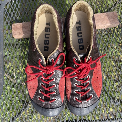 Tsubo brown red leather - tsubo,