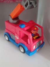Blippi Fire Truck and Mini Blippi Figure Toy Set Blippi