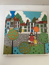 Vintage Retro 70s Melamine