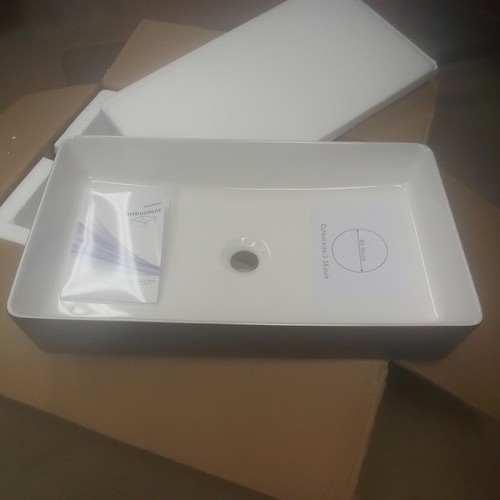 Beslend ceramic bathroom sink - ceramic,