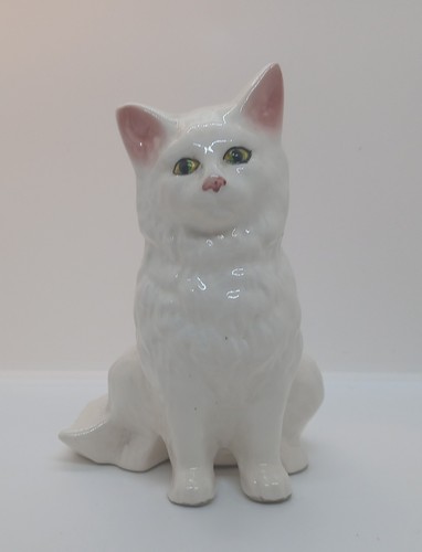 Ceramic white persian - white,
