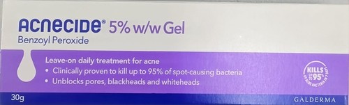 Acnecide gel benzoyl - acnecide,