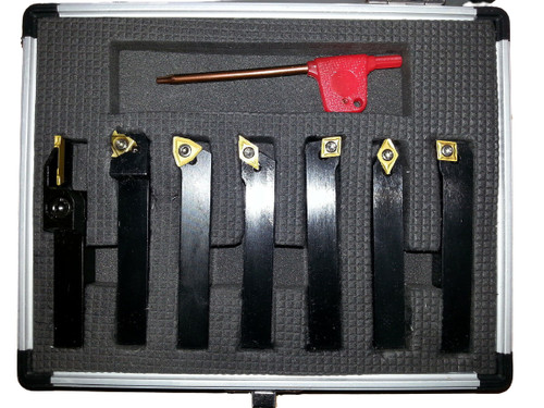 Lathe tools 7pcs indexable - -,