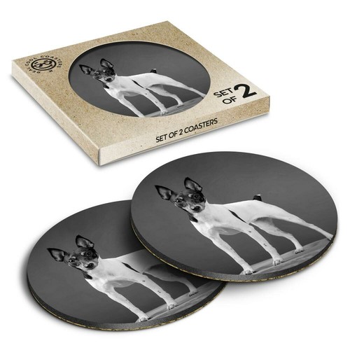 Boxed round coasters - round,