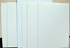 5 x Bright White  A4 Card Blanks 300gsm with White Envelopes NEW