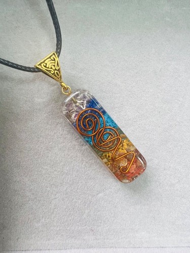 Orgone pendant necklace - pendant,