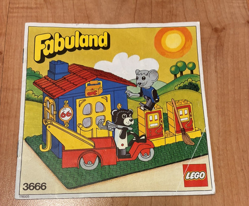 Lego vintage fabuland - lego, 3666
