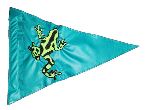 Triangle tree frog safety flag - triangle,