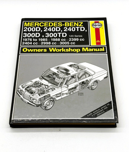 Haynes mercedes benz - haynes, w123