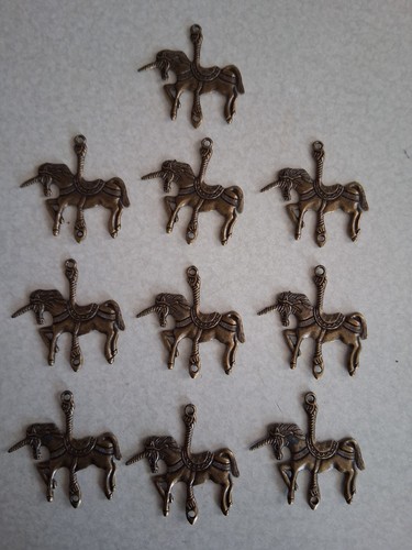 Unicorn carousel horse - carousel,
