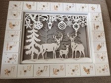Wooden Advent Calender With