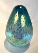 Blue Green Iridescent Egg