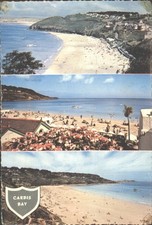 CARBIS BAY, ST IVES, Cornwall - Vintage POSTCARD