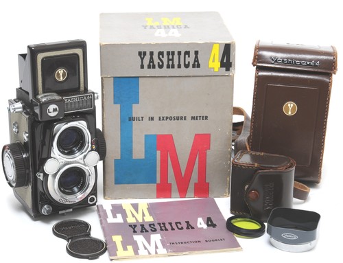 Vintage yashica tlr - 44, lm