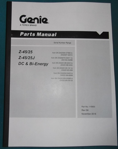 Genie 25j z boom - genie, /25j